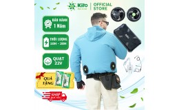 Tại sao nên mua áo điều hòa KITO pin 28.000mah ,quạt 24v